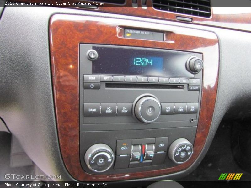 Cyber Gray Metallic / Gray 2010 Chevrolet Impala LT
