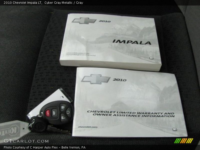 Cyber Gray Metallic / Gray 2010 Chevrolet Impala LT