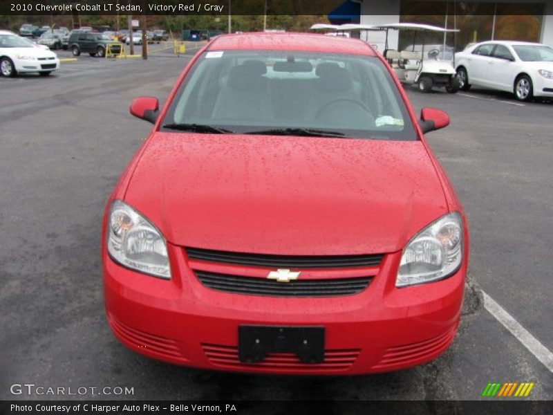Victory Red / Gray 2010 Chevrolet Cobalt LT Sedan
