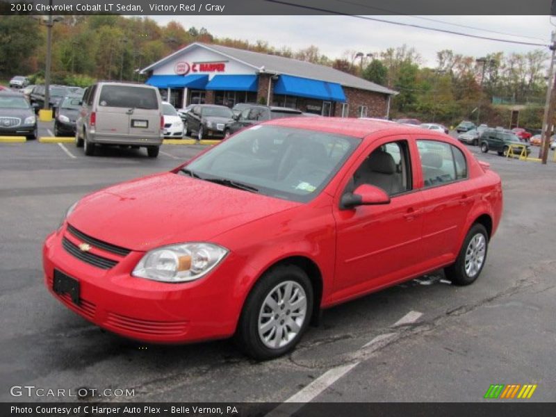Victory Red / Gray 2010 Chevrolet Cobalt LT Sedan