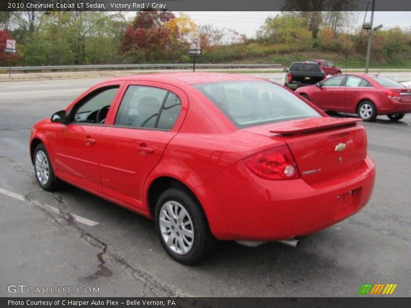 Victory Red / Gray 2010 Chevrolet Cobalt LT Sedan