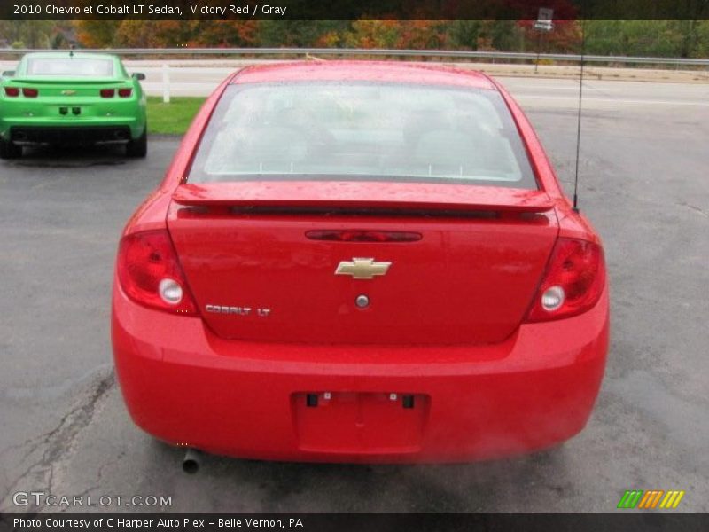 Victory Red / Gray 2010 Chevrolet Cobalt LT Sedan