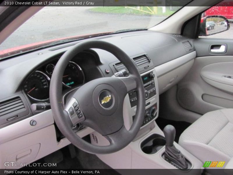 Victory Red / Gray 2010 Chevrolet Cobalt LT Sedan