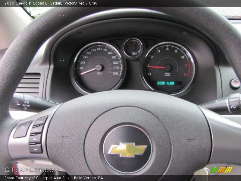 Victory Red / Gray 2010 Chevrolet Cobalt LT Sedan