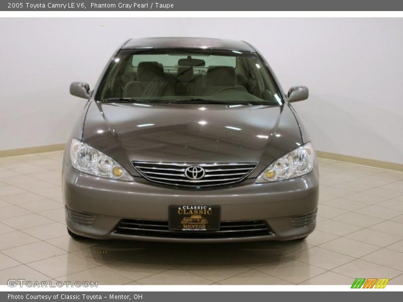 Phantom Gray Pearl / Taupe 2005 Toyota Camry LE V6