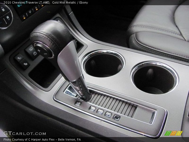 Gold Mist Metallic / Ebony 2010 Chevrolet Traverse LT AWD