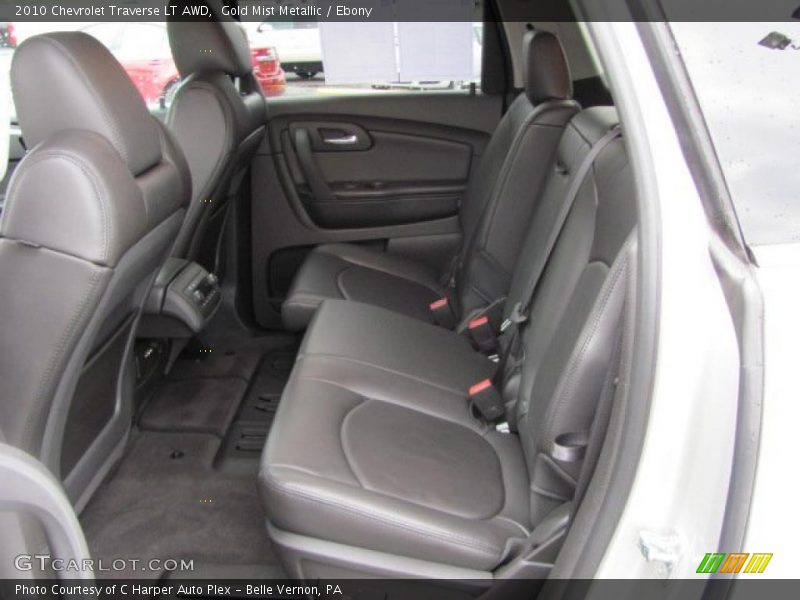 Gold Mist Metallic / Ebony 2010 Chevrolet Traverse LT AWD