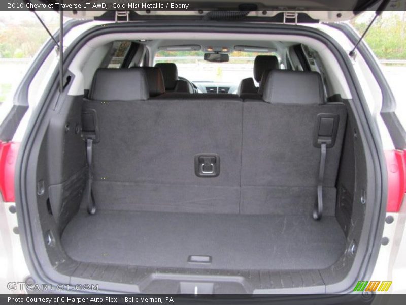 Gold Mist Metallic / Ebony 2010 Chevrolet Traverse LT AWD