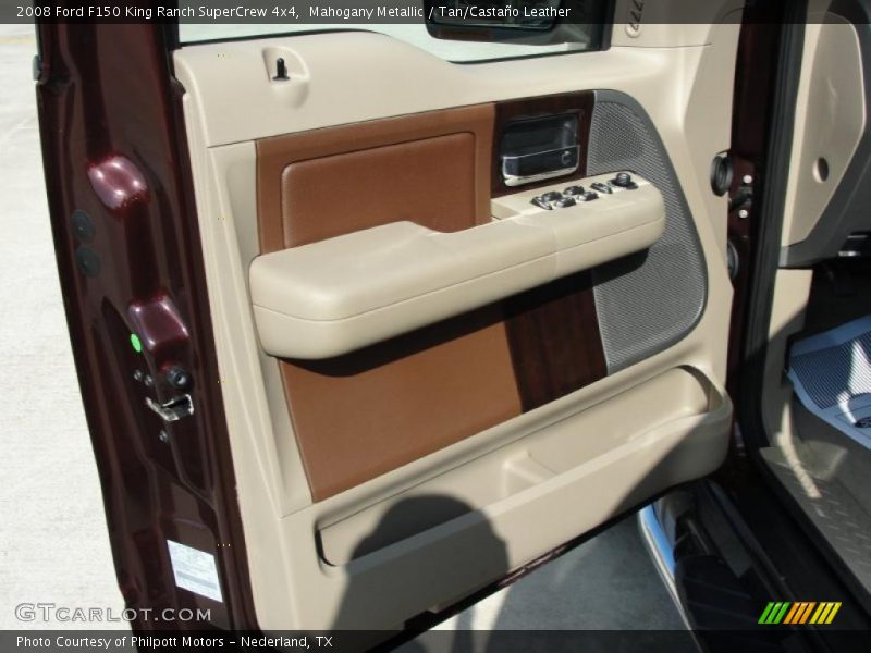 Mahogany Metallic / Tan/Castaño Leather 2008 Ford F150 King Ranch SuperCrew 4x4