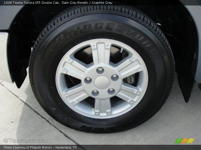 Slate Gray Metallic / Graphite Gray 2008 Toyota Tundra SR5 Double Cab