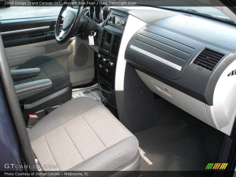 Modern Blue Pearl / Dark Slate/Light Shale 2008 Dodge Grand Caravan SXT