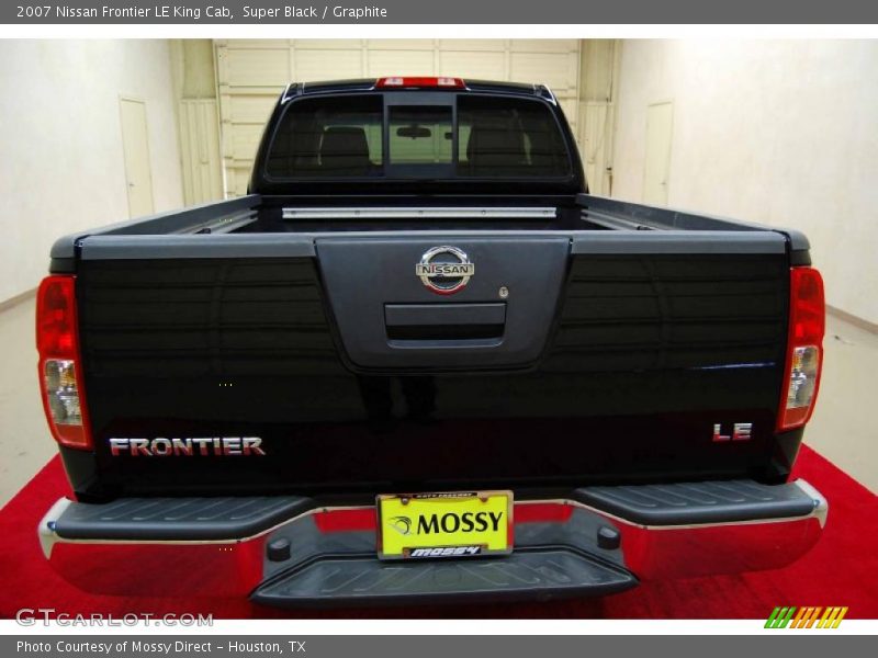 Super Black / Graphite 2007 Nissan Frontier LE King Cab