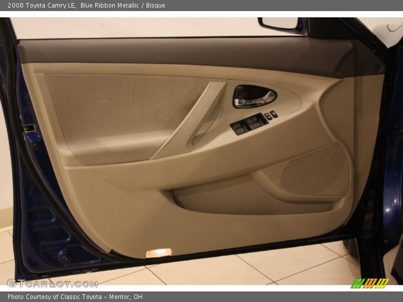 Blue Ribbon Metallic / Bisque 2008 Toyota Camry LE