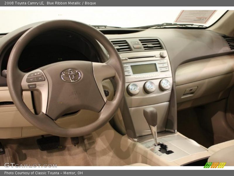 Blue Ribbon Metallic / Bisque 2008 Toyota Camry LE