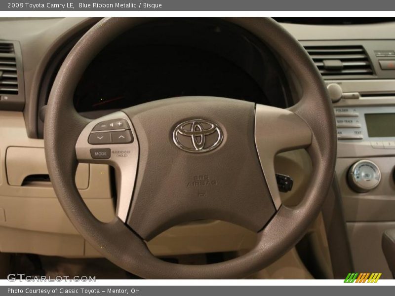 Blue Ribbon Metallic / Bisque 2008 Toyota Camry LE