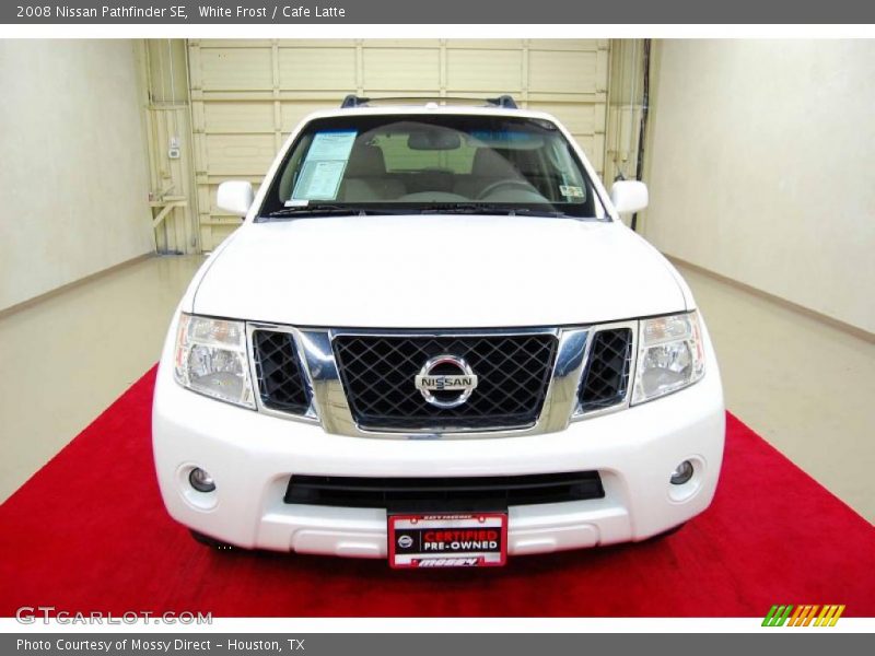 White Frost / Cafe Latte 2008 Nissan Pathfinder SE