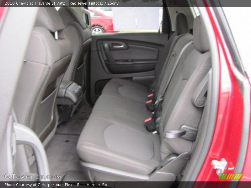 Red Jewel Tintcoat / Ebony 2010 Chevrolet Traverse LT AWD