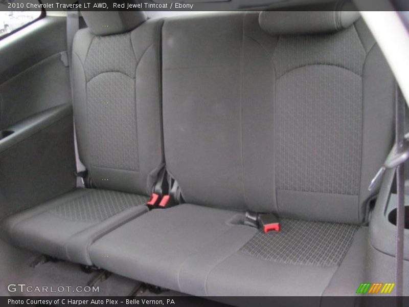 Red Jewel Tintcoat / Ebony 2010 Chevrolet Traverse LT AWD