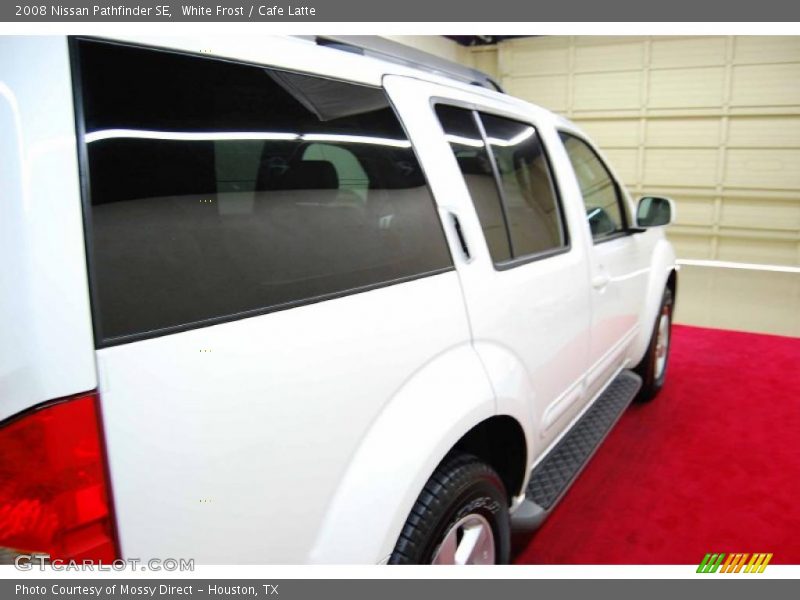 White Frost / Cafe Latte 2008 Nissan Pathfinder SE