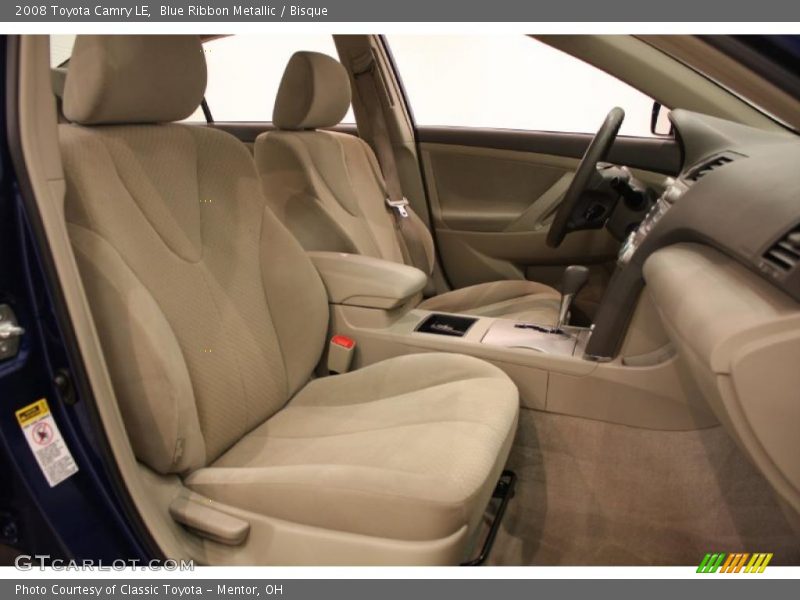 Blue Ribbon Metallic / Bisque 2008 Toyota Camry LE