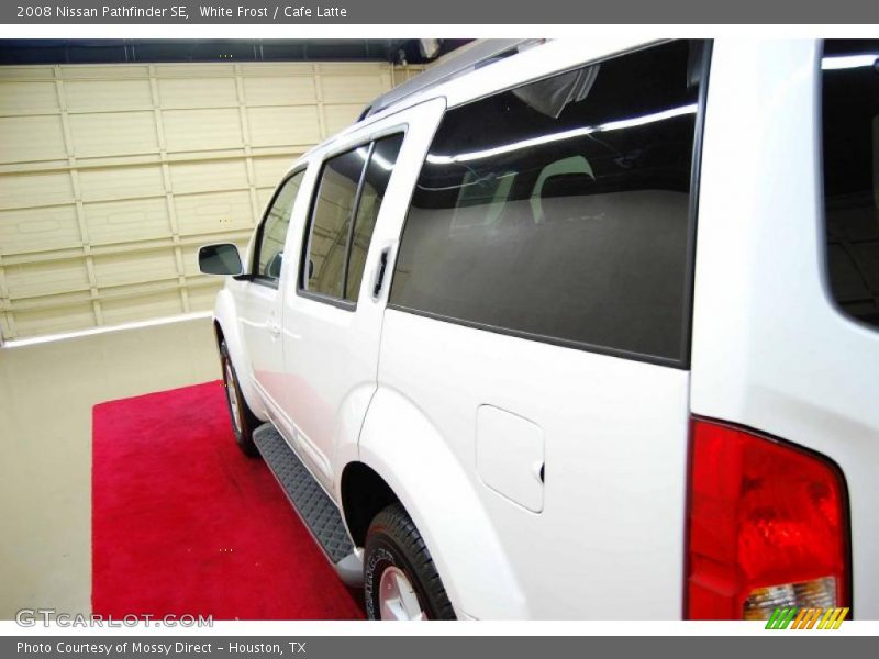 White Frost / Cafe Latte 2008 Nissan Pathfinder SE