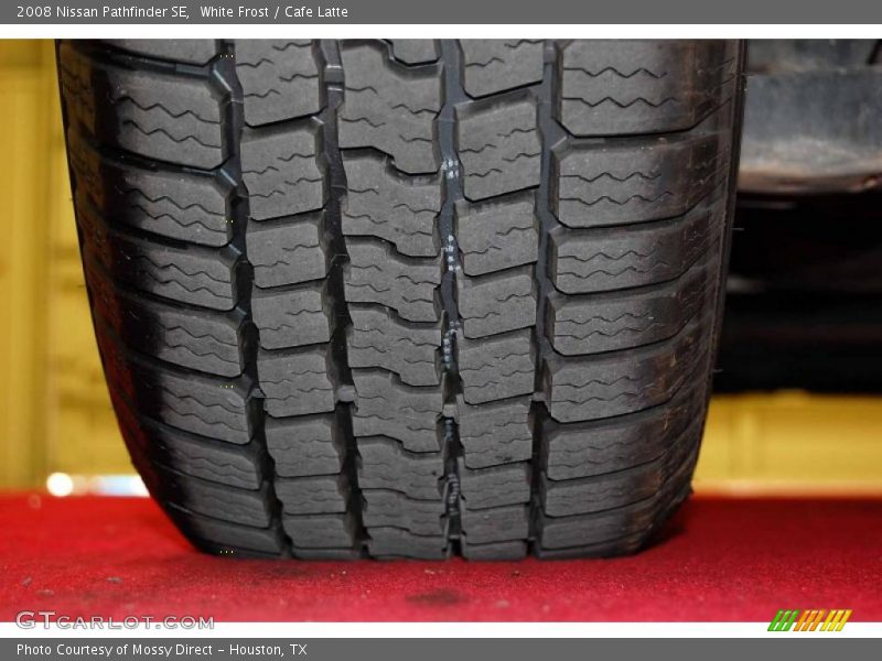 White Frost / Cafe Latte 2008 Nissan Pathfinder SE