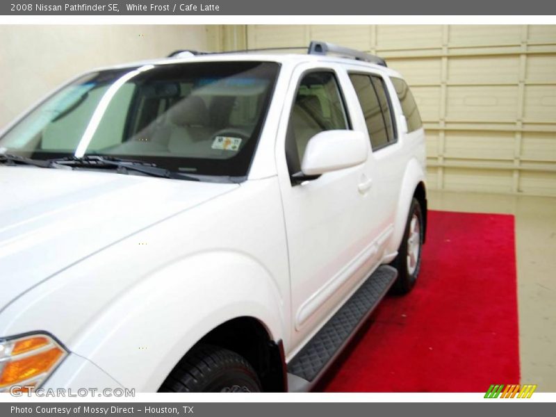 White Frost / Cafe Latte 2008 Nissan Pathfinder SE