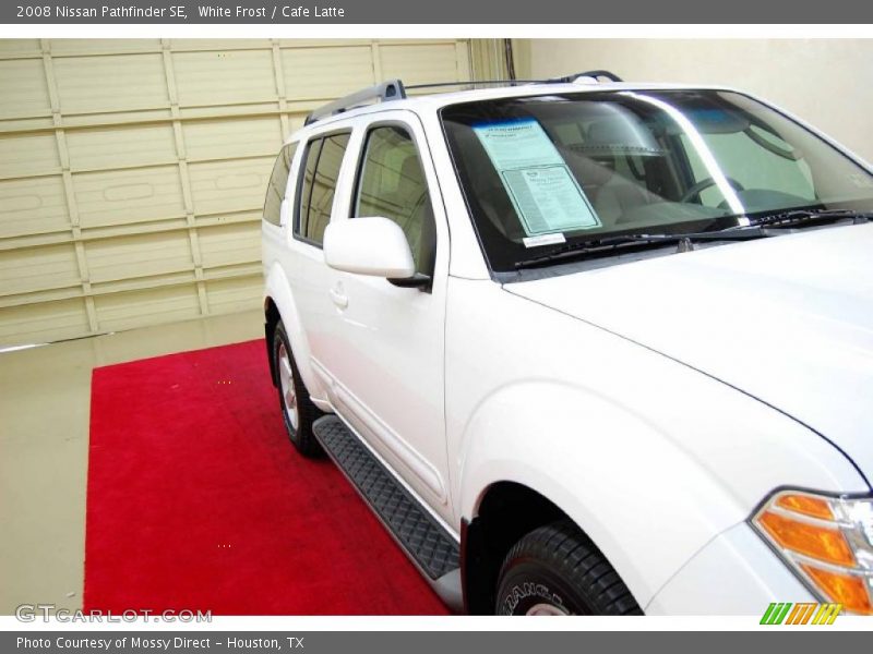 White Frost / Cafe Latte 2008 Nissan Pathfinder SE