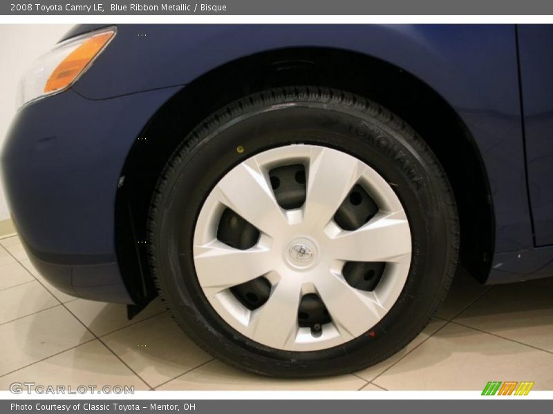 Blue Ribbon Metallic / Bisque 2008 Toyota Camry LE
