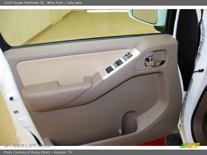 White Frost / Cafe Latte 2008 Nissan Pathfinder SE