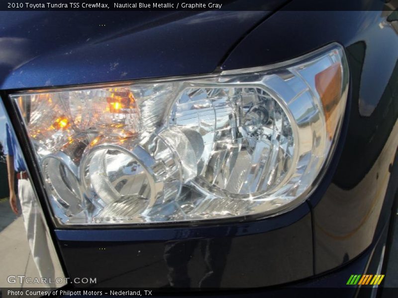 Nautical Blue Metallic / Graphite Gray 2010 Toyota Tundra TSS CrewMax