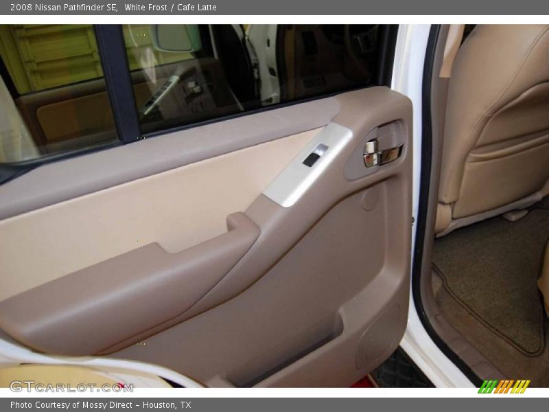White Frost / Cafe Latte 2008 Nissan Pathfinder SE