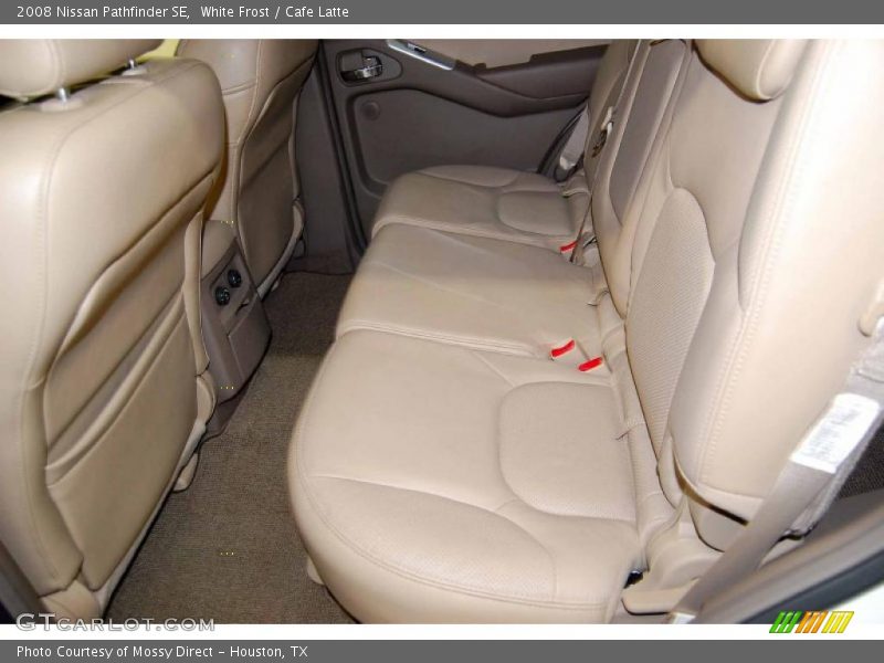 White Frost / Cafe Latte 2008 Nissan Pathfinder SE