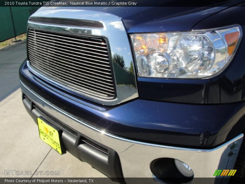Nautical Blue Metallic / Graphite Gray 2010 Toyota Tundra TSS CrewMax