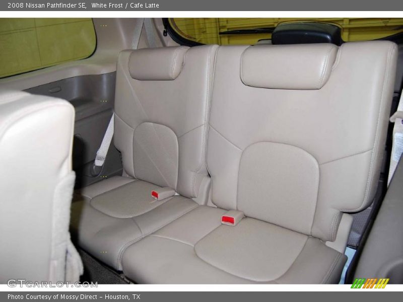 White Frost / Cafe Latte 2008 Nissan Pathfinder SE