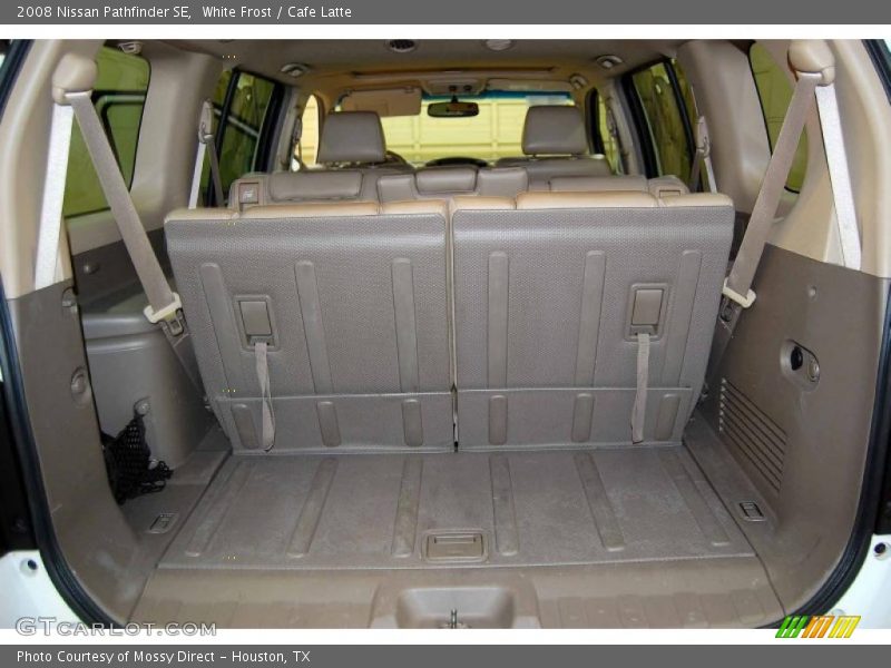 White Frost / Cafe Latte 2008 Nissan Pathfinder SE