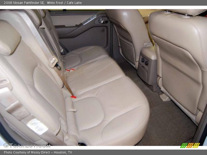 White Frost / Cafe Latte 2008 Nissan Pathfinder SE