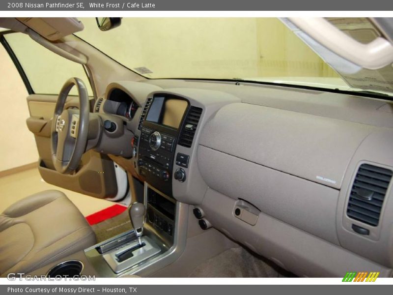 White Frost / Cafe Latte 2008 Nissan Pathfinder SE