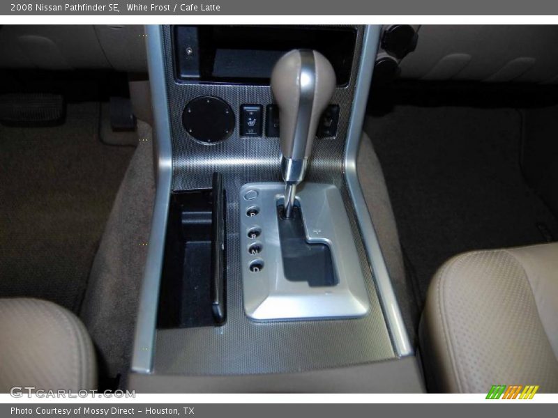 White Frost / Cafe Latte 2008 Nissan Pathfinder SE