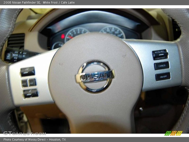 White Frost / Cafe Latte 2008 Nissan Pathfinder SE