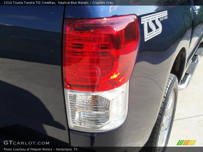 Nautical Blue Metallic / Graphite Gray 2010 Toyota Tundra TSS CrewMax