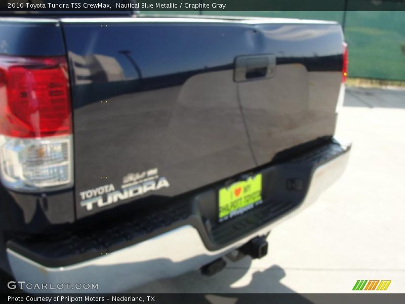 Nautical Blue Metallic / Graphite Gray 2010 Toyota Tundra TSS CrewMax