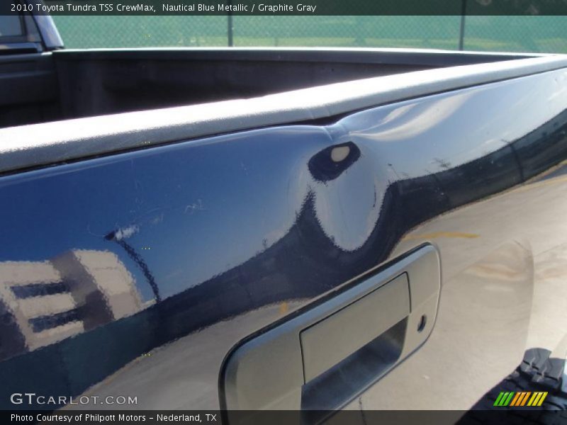 Nautical Blue Metallic / Graphite Gray 2010 Toyota Tundra TSS CrewMax