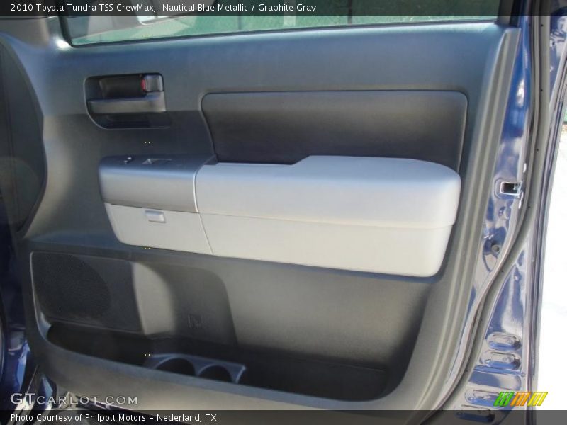 Nautical Blue Metallic / Graphite Gray 2010 Toyota Tundra TSS CrewMax