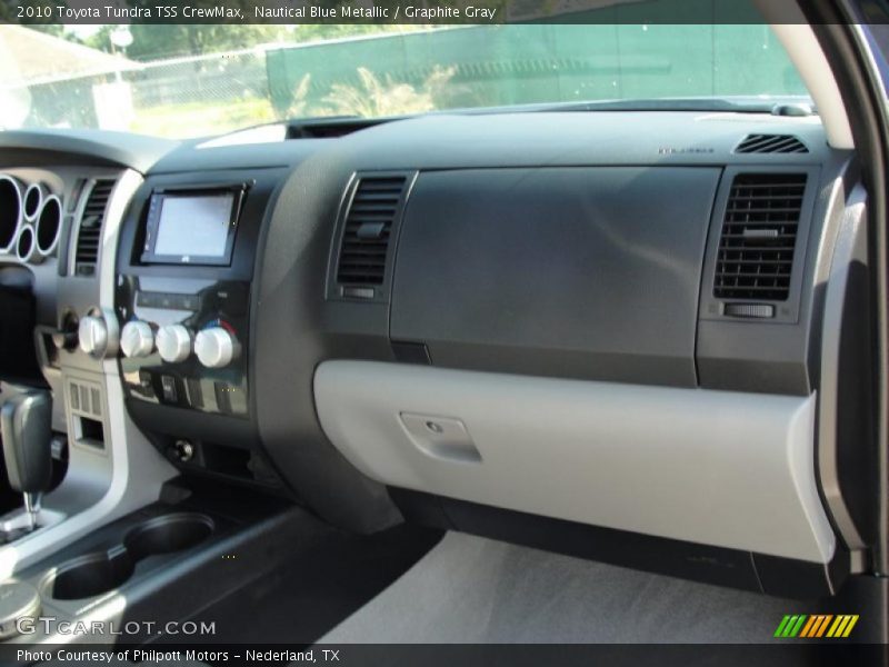 Nautical Blue Metallic / Graphite Gray 2010 Toyota Tundra TSS CrewMax