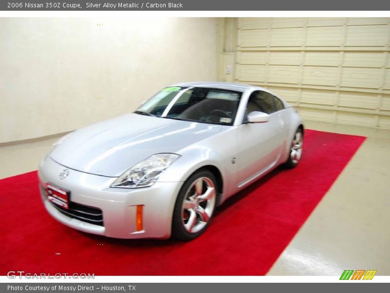 Silver Alloy Metallic / Carbon Black 2006 Nissan 350Z Coupe