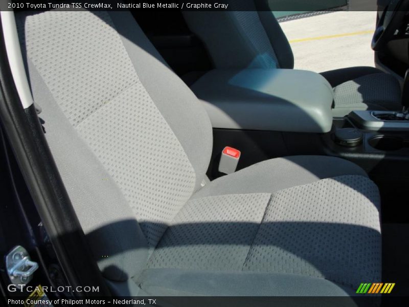 Nautical Blue Metallic / Graphite Gray 2010 Toyota Tundra TSS CrewMax
