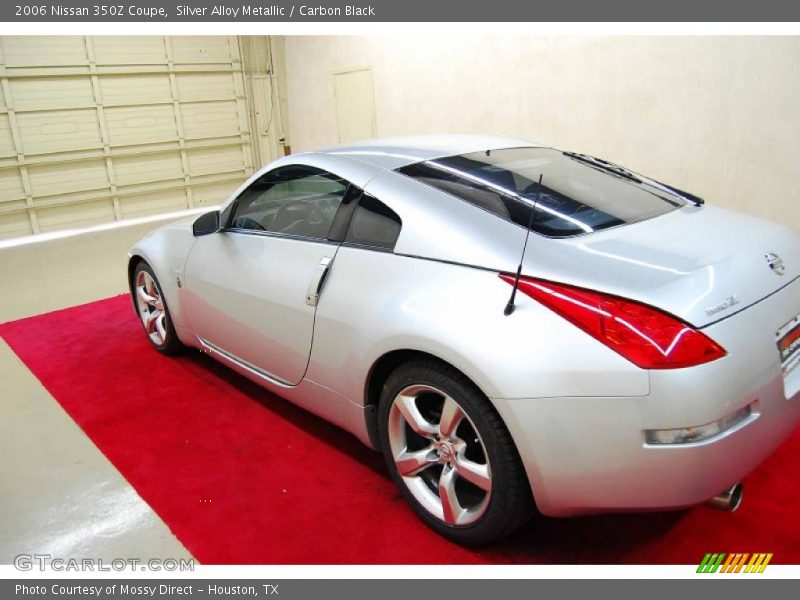 Silver Alloy Metallic / Carbon Black 2006 Nissan 350Z Coupe