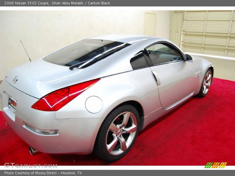 Silver Alloy Metallic / Carbon Black 2006 Nissan 350Z Coupe