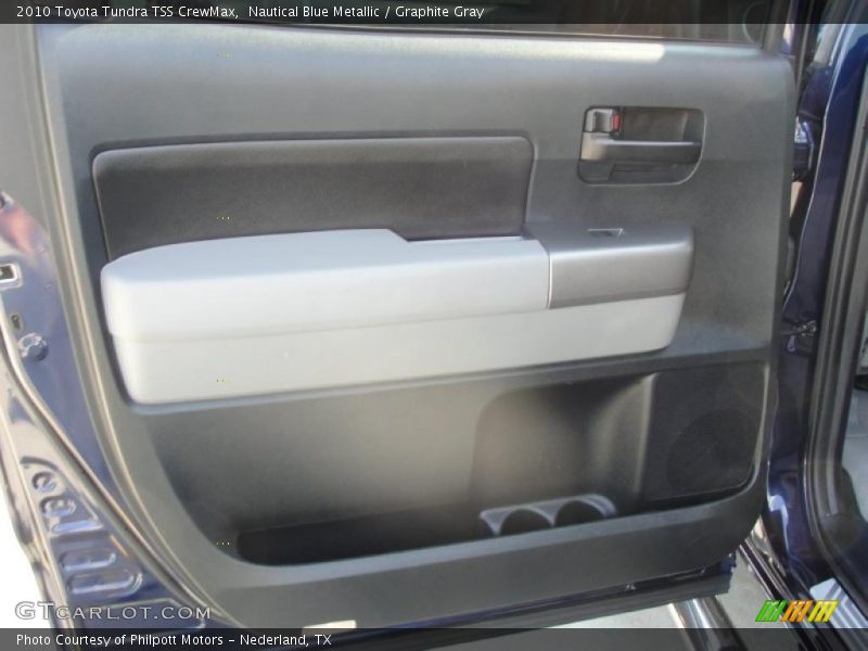 Nautical Blue Metallic / Graphite Gray 2010 Toyota Tundra TSS CrewMax
